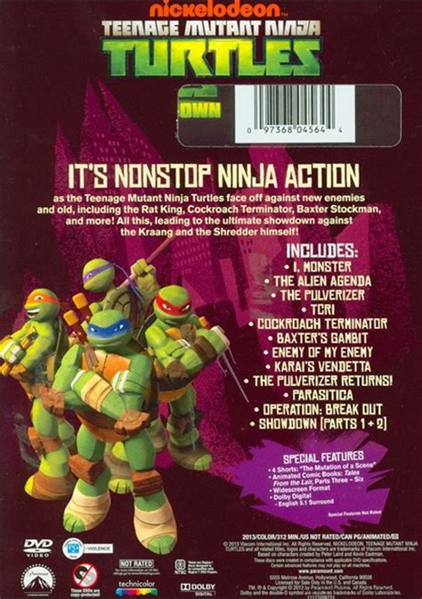 Teenage Mutant Ninja Turtles Ultimate Showdown Dvd 2013 Dvd Empire