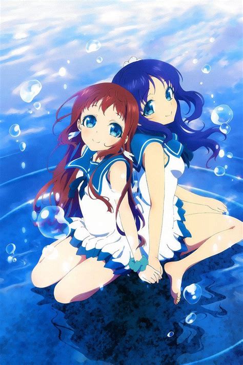 Nagi No Asukara A Lull In The Sea Anime Poster Anime Manga Anime