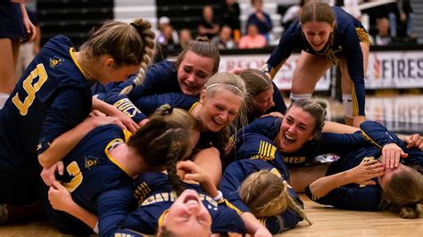 Zeeland East Volleyball Swept By Grand Haven In District Final