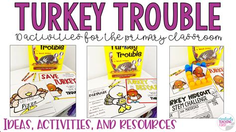 Activities For Turkey Trouble Creatively Teaching First