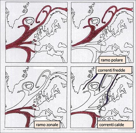 Rami Principali E Secondari Della Corrente Del Golfo Download