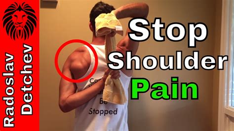 How To Get Rid Of Shoulder Pain 5 Exercises To Fix Your Shoulders