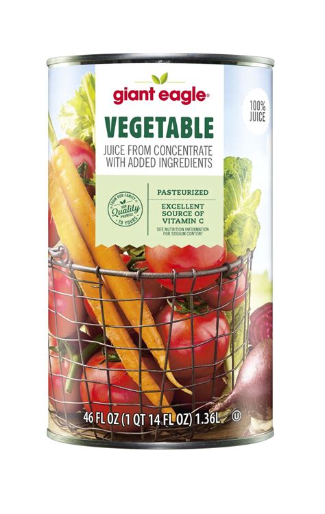 Giant Eagle Vegetable 100 Juice 46 Oz Shipt