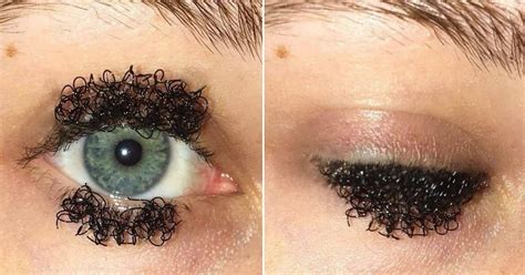 curly eyelashes are the latest ridiculous beauty trend nuevas tendencias de maquillaje