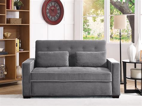 Augustine Queen Pull Out Bed Futon Couch Sofa