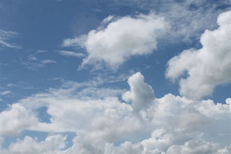 Free Images Cloud Sky Daytime Cumulus Blue Atmosphere