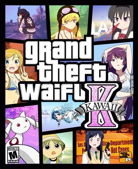 Grand Theft Waifu Grand Theft Auto Cover Parodies Know Your Meme