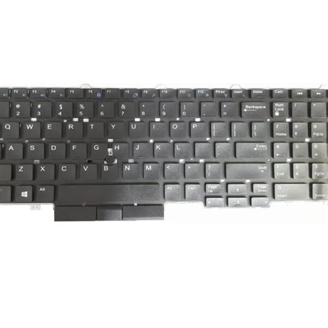 Laptop Keyboard For Dell Latitude 5400 Black With Backlit And With Mouse
