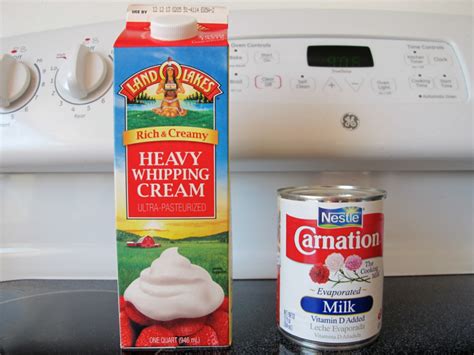 My approach to making ice cream has always started with a couple cans of coconut milk. Thanksgiving Tip: Heavy Cream vs. Evaporated Milk | Westborough, MA Patch