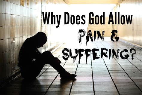 A Theology Of Suffering Why Does God Allow The Righteous To Suffer