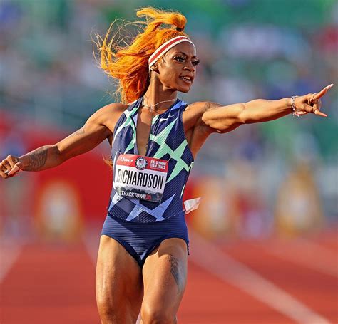Sha Carri Richardson Races All 3 Olympic 100m Medalists