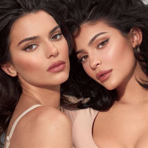 Kendall And Kylie Jenner Sensual Photoshoot Kendall X Kylie Cosmetics