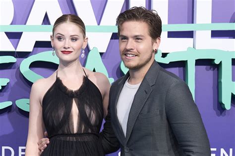 Virginia Gardner And Dylan Sprouse At The Beautiful Disaster Madrid