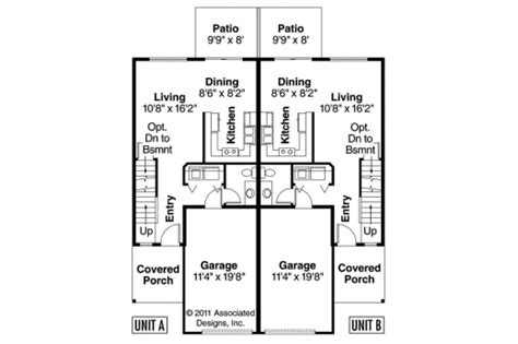 The upper floor has 4 separate bedrooms, of which two are of master bedroom caliber. Incredible 3 Bedroom Duplex Plans 2 1 Bath Simple House ...