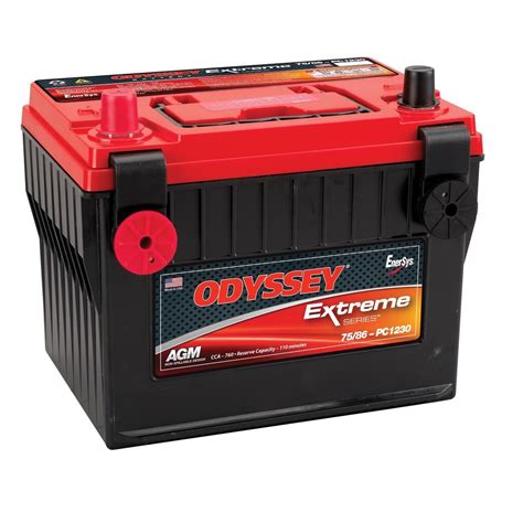 Odyssey Battery 7586pc1230dt Group Size 75dt 760 Cca