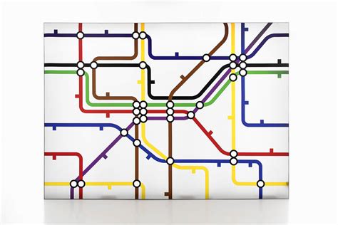 London Underground Tube Map Lightbox Pointers Antiques