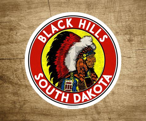 Black Hills South Dakota Decal Sticker 3 X 3 Vinyl Etsy