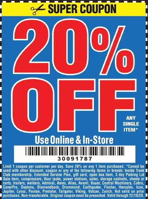 harbor freight coupon 20 off printable