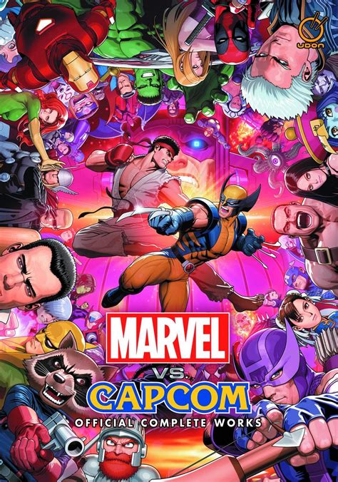 Marvel Vs Capcom Official Complete Works Parka Blogs