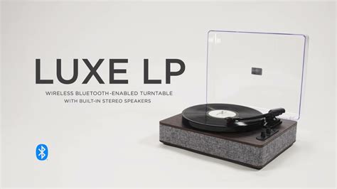 Ion Audio Luxe Lp Wireless Streaming Bluetooth ️ Enabled Turntable
