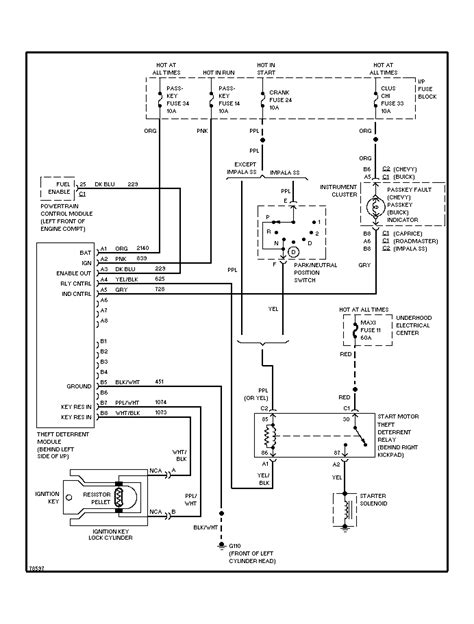 01 Impala Ignition Wiring Diagram
