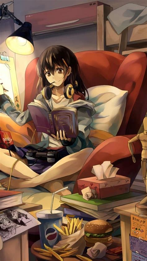 Anime Book Wallpapers Wallpaper Cave
