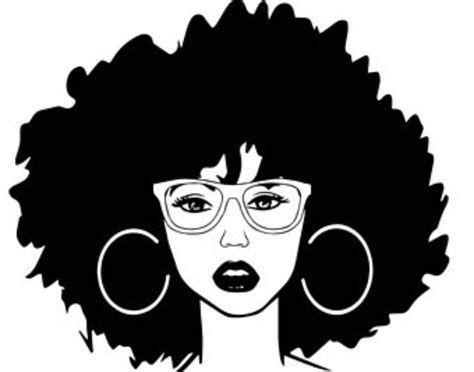 Pin By Love Is Key On Svg Files Afro Woman Svg Afro Women Black