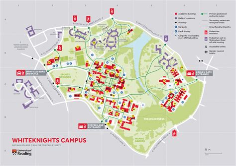 Whiteknights Campus Map 1 亨利商学院