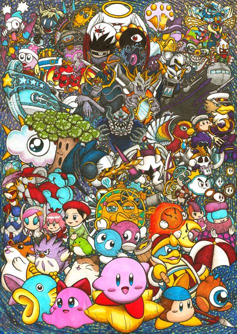 Color Intober Kirby Poster By Doofus The Cool On Deviantart