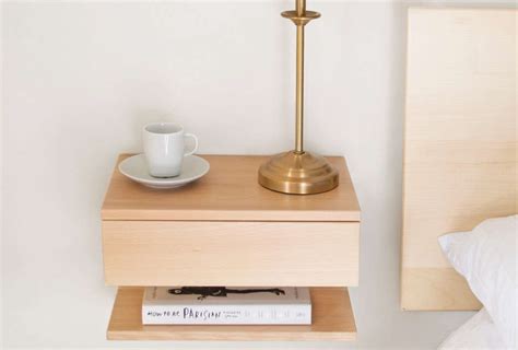In total privacy you will enjoy extra comfort with a heater, chairs, free wifi, and a bedside lamp. 10 Easy Pieces: Wall-Mounted Bedside Shelves with Drawers: Remodelista