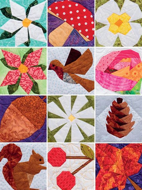 Say hello to spring with the best floral quilt to welcome spring with butterflies, dots, and daisies: Paper piecing flower patterns: 27 dazzling blocks, video ...