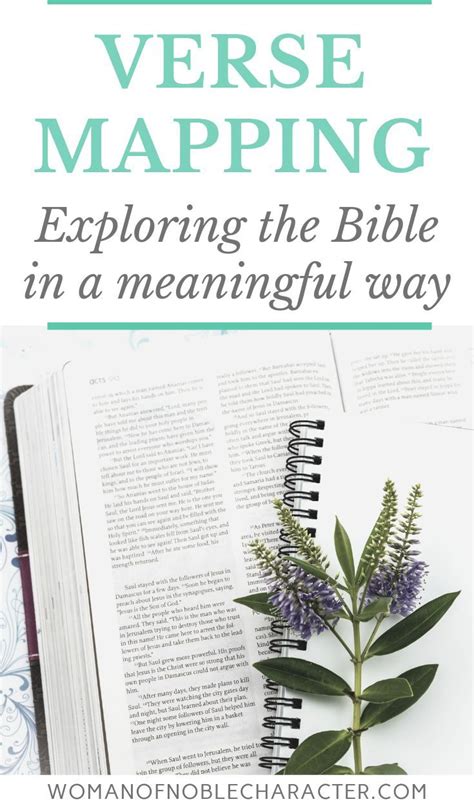 Verse Mapping Exploring The Bible In A Deeper Meaningful Way In 2020