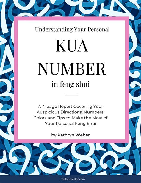The Red Lotus Letter Feng Shui Kua Calculator Red Lotus Letter