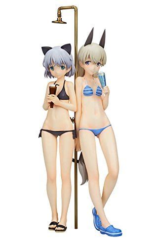 Strike Witches 2 Sanya And Eila Swimsuit Ver 18 Pvc Figure Alter Japan