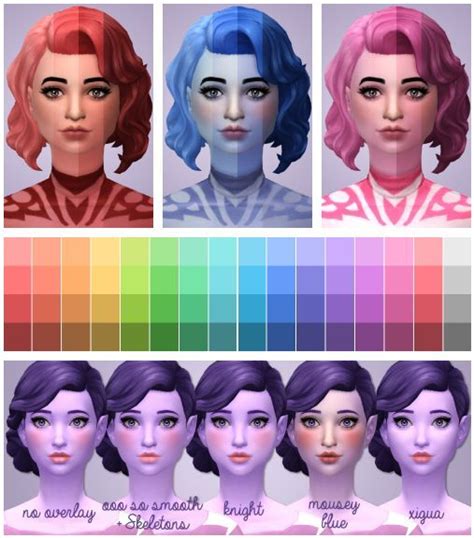 Noodles Berry Skin Colors Skin Color Sims 4 Cc Skin Sims