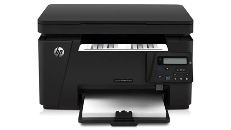 Hp Laserjet Pro M125nw Multi Function Black And White Printer Youtube