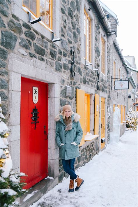 The Best Places To Explore Quebec City Canada In The Winter Rhyme