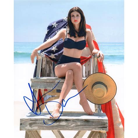 Autographed Alexandra Daddario 8 X 10 Photo Signed On EBid United