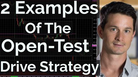 2 Examples Of The Open Test Drive Strategy Axia Futures Youtube