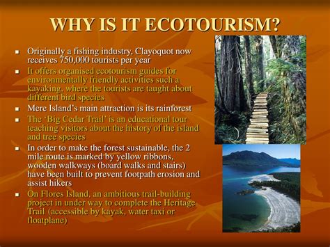 Ecotourism What Is It Powerpoint