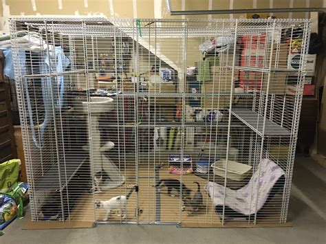 If portability is your major criteria then here is a 5. Safe, inexpensive cat enclosure | Community Concern For Cats