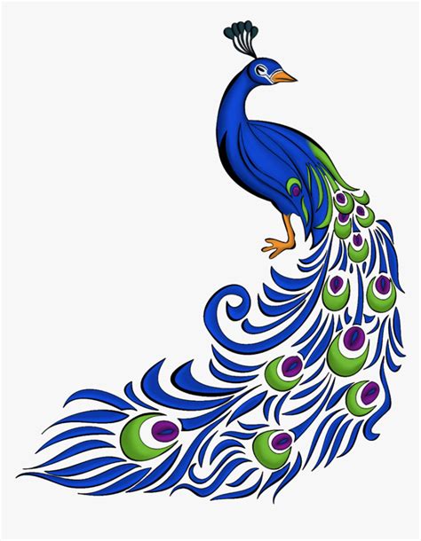 Transparent Peacock Feather Clip Art Border Design For Assignment Hd