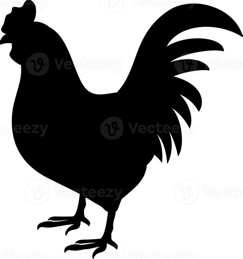 Rooster Silhouette Png Illustration 32332187 Png