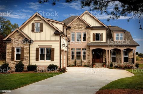 Beautiful Home Exterior Stock Photo Download Image Now Building