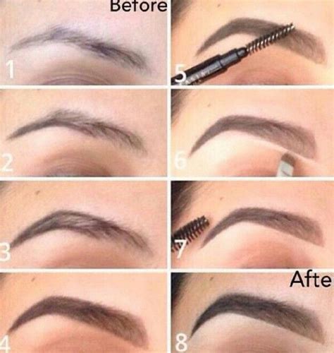 How To Draw On Eyebrows Properly Permanent Makeup