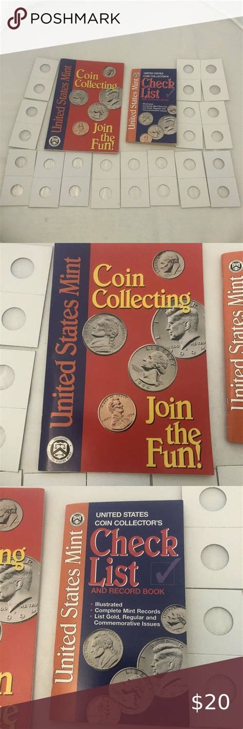 Vintage 1994 United States Mint Coin Collecting Book Checklist And