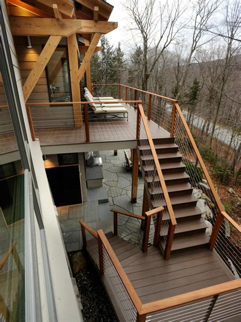 Besides being unique, the deck will add value from the exterior side. Home Exterior Design 5 Ideas & 31 Pictures