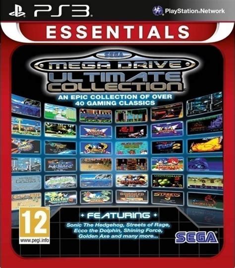 Sega Mega Drive Ultimate Collection Essentials Ps3 Skroutzgr