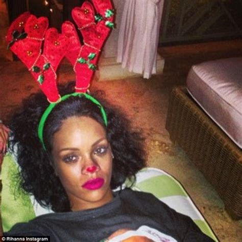 Rihanna Shares Instagram Picture Of Her Smoking A Roll Up And Flashing