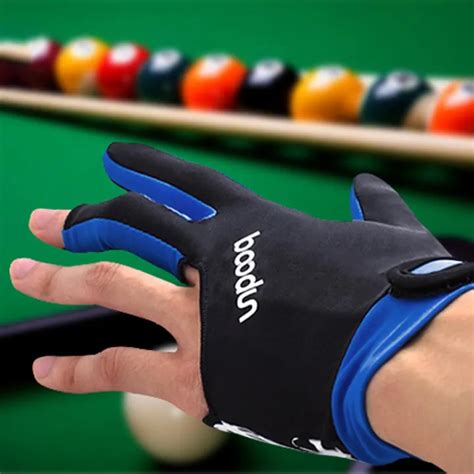 Miffer Snooker Billiard Cue Glove Left Hand Pool Three Finger Open